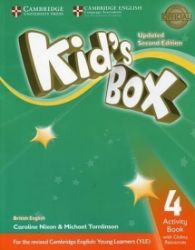Kid's Box 4 Activity Book with Online Resources British English,Updated 2nd Edition