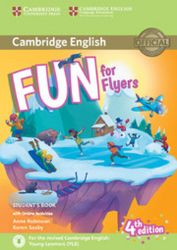 Fun for Flyers Student's Book with Online Activities with Audio - Anne Robinson - Učebnice angličtiny pro SŠ Fun for Flyers Student´s Book with Online Activities with Audio