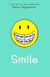 Smile - Raina Telgemeier - Anglické knihy pro děti Smile
