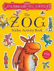 Zog Sticker Book - Julia Donaldson - Anglické knihy pro děti Zog Sticker Book