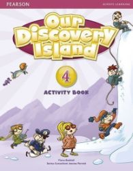 Our Discovery Island 4 Activity Book w/ CD-ROM Pack - Fiona Beddall - Učebnice angličtiny pro ZŠ Our Discovery Island 4 Activity Book w/ CD-ROM Pack