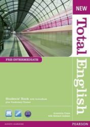 New Total English Pre-Intermediate Students' Book w/ Active Book Pack New Total English Pre-Intermediate Students' Book w/ Active Book Pack