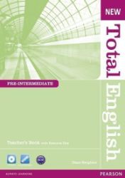 New Total English Pre-Intermediate Teacher's Book w/ Teacher's Resource CD Pack