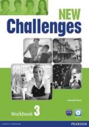 New Challenges 3 Workbook w/ Audio CD Pack - Amanda Maris - Učebnice angličtiny pro ZŠ New Challenges 3 Workbook w/ Audio CD Pack