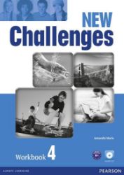 New Challenges 4 Workbook w/ Audio CD Pack - Amanda Maris - Učebnice angličtiny New Challenges 4 Workbook w/ Audio CD Pack