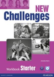 New Challenges Starter Workbook w/ Audio CD Pack - Amanda Maris - Učebnice angličtiny pro ZŠ New Challenges Starter Workbook w/ Audio CD Pack
