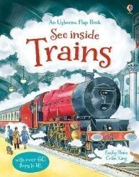 See Inside Trains - Emily Bone - Dětská cizojazyčná literatura See inside trains