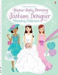 Sticker Dolly Dressing Fashion Designer Wedding Collection - Fiona Watt - Dětská cizojazyčná literatura Sticker Dolly Dressing Fashion Designer Wedding Collection