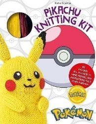PokeMon Knitting Pikachu Kit - Naučná literatura v angličtině PokeMon Knitting Pikachu Kit