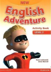 New English Adventure 2 Activity Book w/ Song CD Pack - Učebnice angličtiny pro ZŠ New English Adventure 2 Activity Book w/ Song CD Pack