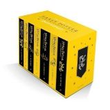 Harry Potter Hufflepuff House Editions Paperback Box Set - J. K. Rowling - Dětská cizojazyčná literatura Harry Potter Hufflepuff House Editions Paperback Box Set