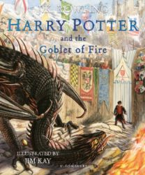 Harry Potter and the Goblet of Fire: Illustrated Edition - J. K. Rowling - Dětská cizojazyčná literatura Harry Potter and the Goblet of Fire: Illustrated Edition