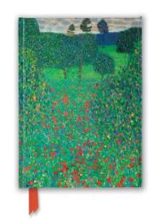 Zápisník Flame Tree. Gustav Klimt: Poppy Field Zápisník Flame Tree. Gustav Klimt: Poppy Field