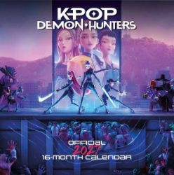 Nástěnný kalendář KPop Demon Hunters 2027 - Nástěnné kalendáře Nástěnný kalendář KPop Demon Hunters 2027
