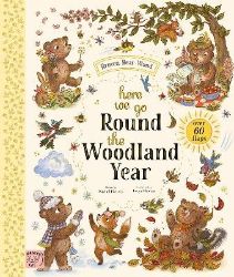 Brown Bear Wood: Here We Go Round the Woodland Year - Rachel Piercey - Anglické knihy pro děti Brown Bear Wood: Here We Go Round the Woodland Year
