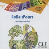 Découverte 1 Adolescents: Folie d'ours - CD audio Découverte 1 Adolescents: Folie d'ours - CD audio
