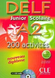 DELF Junior scolaire A2 - Livre + CD, Nouveau DELF Junior scolaire A2 - Livre + CD, Nouveau