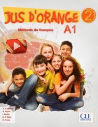 Jus d'orange 2 - Niveau A1 - Livre de l'éleve + DVD - Učebnice francouzštiny Jus d´orange 2 - Niveau A1 - Livre de l´éleve + DVD