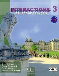 Interactions 3 - Niveau A2 - Livre de l'éleve + DVD Rom Interactions 3 - Niveau A2 - Livre de l'éleve + DVD Rom