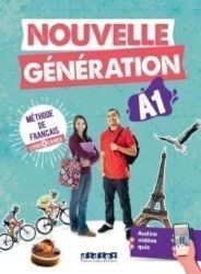 Nouvelle Génération A1 Livre + Cahier+didier.fle.app. 2022 - Učebnice francouzštiny pro ZŠ Nouvelle Génération A1 Livre + Cahier+didier.fle.app. 2022