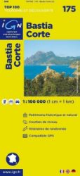 IGN 175s. Bastia Corte 1:100 000 IGN 175s. Bastia Corte 1:100 000