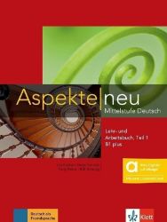 Aspekte neu B1+ - Hybride Ausgabe - Kurs./Übungsbuch Teil 1+ MP3 allango.net + Lizenz (24 