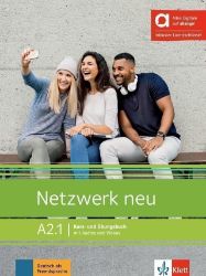 Netzwerk neu A2.1 – Hybride Ausgabe – Kursb./Übungsbuch + MP3/Video allango.net + Lizenz (