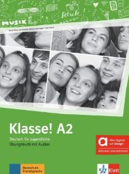Klasse! 2 (A2) – Hybride Ausgabe – Übungsbuch + MP3 allango.net + Lizenz (24 Monate) - Sarah Fleer,Bettina Schwieger,Tanja Mayr-Sieber,Ute Koithan,Theo Scherling - Učebnice němčiny pro ZŠ Klasse! 2 (A2) – Hybride Ausgabe – Übungsbuch + MP3 allango.net + Lizenz (24 Monate)