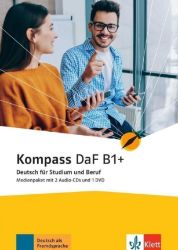 Kompass DaF 1 (B1+) - Medienpaket (2Audio CD + DVD) - Učebnice němčiny pro SŠ Kompass DaF 1 (B1+) - Medienpaket (2Audio CD + DVD)