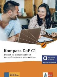 Kompass DaF 3 (C1) - Hybride Ausgabe - Kurs./Übungsbuch + MP3/Video allango.net + Lizenz (