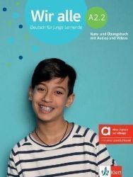 Wir alle A2.2 – Hybride Ausgabe – Kursb./Übungsbuch + MP3/Video allango.net + Lizenz (24 M
