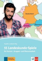 55 Landeskunde-Spiele - Buch - Němčina pro samouky 55 Landeskunde-Spiele - Buch