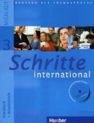 Schritte international 3: paket učebnice + pracovní sešit vč. CD + slovníček CZ - Učebnice němčiny Schritte international 3: paket učebnice + pracovní sešit vč. CD + slovníček CZ