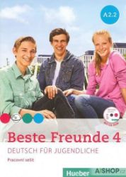 Beste Freunde 4 A2/2 - pracovní sešit+CD (česká verze) - Učebnice němčiny pro ZŠ Beste Freunde 4 A2/2 - pracovní sešit+CD (česká verze)