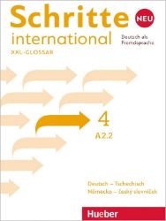 Schritte international Neu 4 Glossar XXL Deutsch-Tschechisch - Německé slovníky Schritte international Neu 4 Glossar XXL Deutsch-Tschechisch