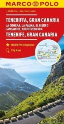 Tenerife, Gran Canaria / mapa 1:150 000 - Mapy Španělsko Španělsko - Tenerifa, Gran Canaria 1:15