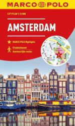 Amsterdam 1:12 000 / mapa města (lamino) - Mapy Benelux Amsterdam 1:12 000 / mapa města (lamino)