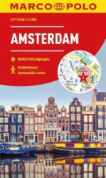 Amsterdam 1:12 000 / mapa města (lamino)