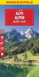 Alpy 1:650 000 / automapa Marco Polo - Mapy Německo Alpy 1:650T / automapa Marco Polo