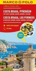 Costa Brava, Pyreneje 1:300 000 / regionální mapa (ZoomSystem) Costa Brava, Pyreneje 1:300 000 / regionální mapa (ZoomSystem)