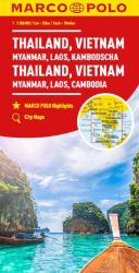 Thajsko, Vietnam 1:2 500 000 / kontinentální mapa MARCO POLO - Mapy a průvodci Thajsko, Vietnam 1:2 500 000 / kontinentální mapa MARCO POLO