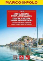 Chorvatsko, Slovinsko, Bosna a Hercegovina 1:300 000 / cestovní atlas MARCO POLO - Mapy Chorvatsko Slovinsko/Chorvatsko / atlas-spirála 1:3