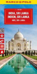 Indie, Srí Lanka 1:2 500 000 / cestovní mapa MARCO POLO