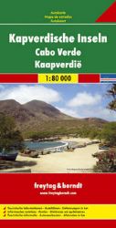AK 101 Kapverdské ostrovy 1:80 000 / automapa - Podle země Kapverdische Inseln/Kapverdské ostrovy 1:80T/mapa