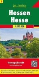 AK 0210 Hesensko 1:200 000 / automapa - Mapy Německo Hessen, Hesse/Hessensko 1:200T/automapa