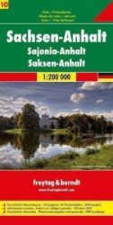 AK 0216 Sasko-Anhaltsko 1:200 000 / automapa AK 0216 Sasko-Anhaltsko 1:200 000 / automapa