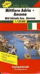 Mittlere Adria, Ancona 1:150/Střední Jadran,Ancona 1:150 000/automapa Mittlere Adria, Ancona 1:150/Střední Jadran,Ancona 1:150 000/automapa