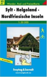 WKD 7 Sylt, Helgoland, Nordfriesische 1:50 000 / turistická mapa - Mapy a průvodci WKD 7 Sylt, Helgoland, Nordfriesische 1:50 000/mapa
