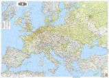 AKN 2201 Evropa nástěnná fyzická 1:3 500 000 AKN 2201 Evropa nástěnná fyzická 1:3 500 000