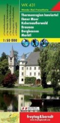 WK 431 Thermenland - Innviertel 1:50 000 / turistická mapa - Mapy a průvodci WK 431 Thermenland,Innviertel 1:50 000/mapa